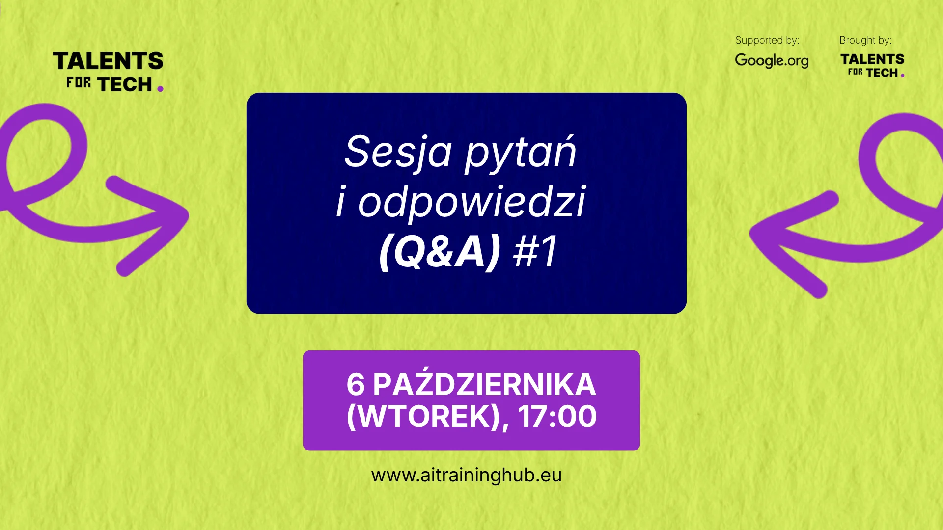 Grafika promująca Q&A